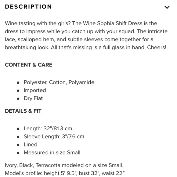 Tobi wine colored dress - Picture 8 of 8